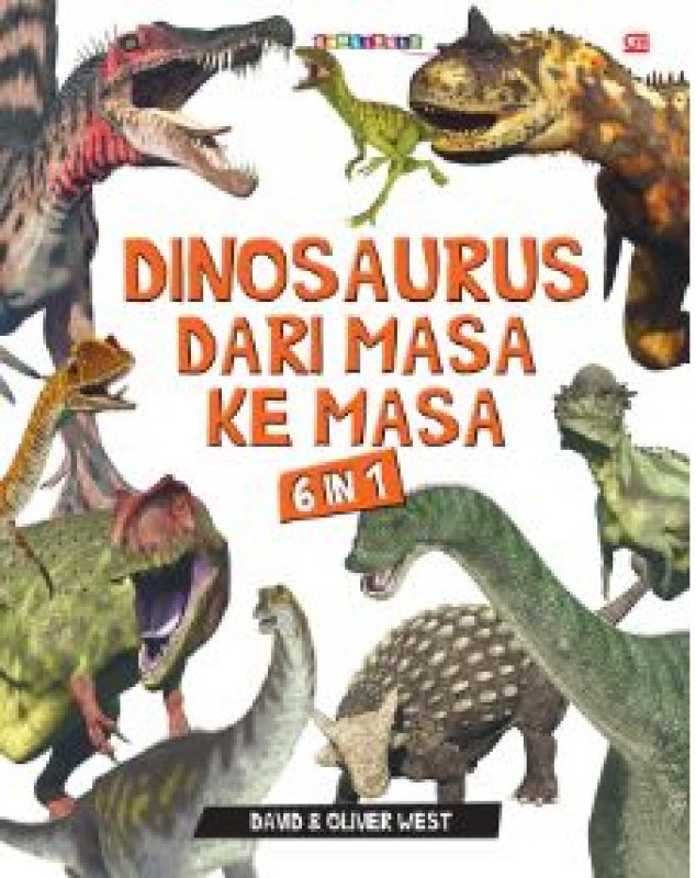 Cover Buku Dinosaurus dari Masa ke Masa