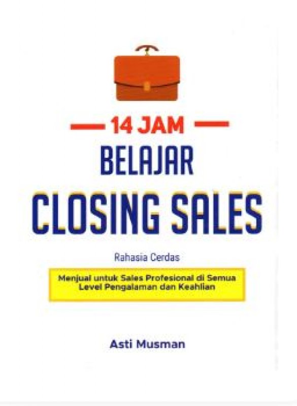 Cover Buku 14 Jam Belajar Closing Sales