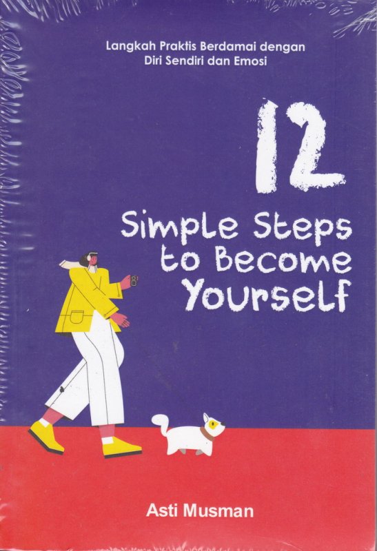 Cover Buku 12 Simple Steeps to Become Yourself