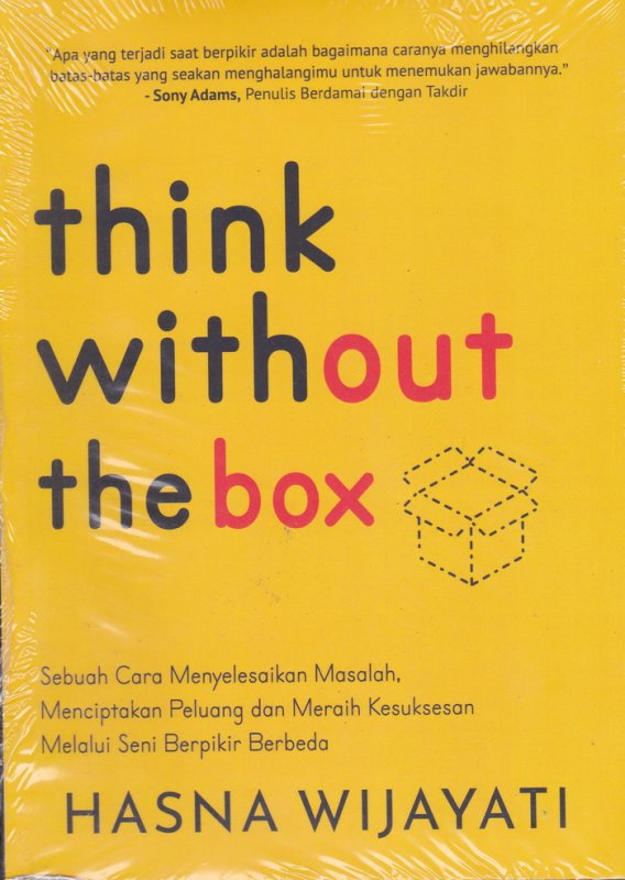 Cover Buku Think without the box 