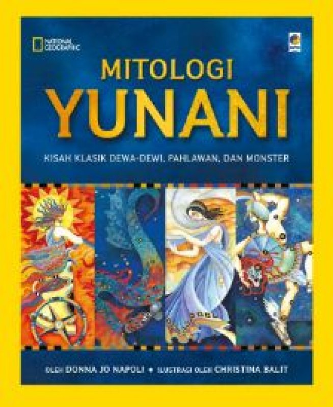 Cover Belakang Buku National Geographic Mitologi Yunani