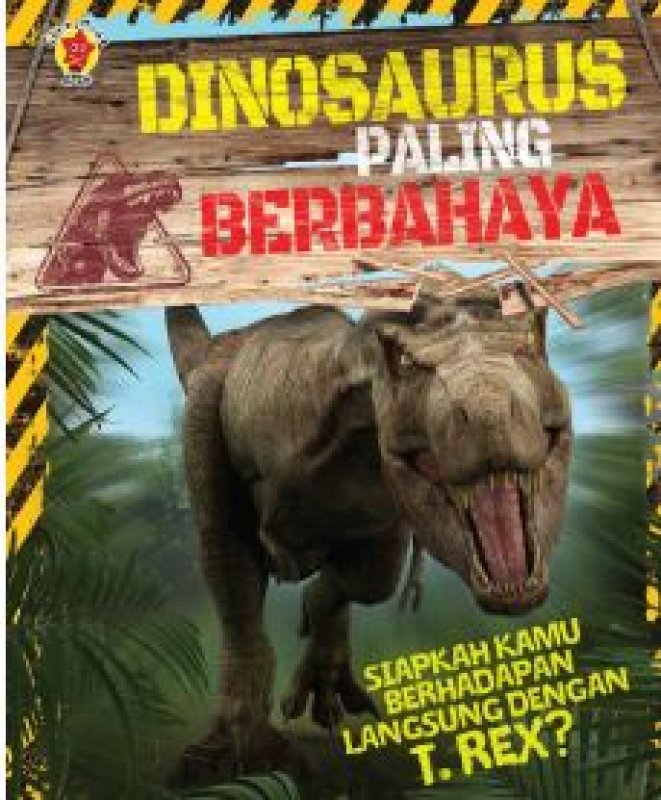 Cover Belakang Buku Dinosaurus Paling Berbahaya
