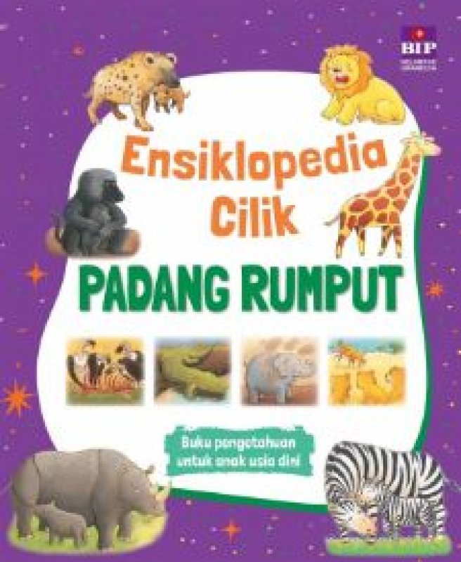 Cover Belakang Buku  Ensiklopedia cilik: Padang Rumput