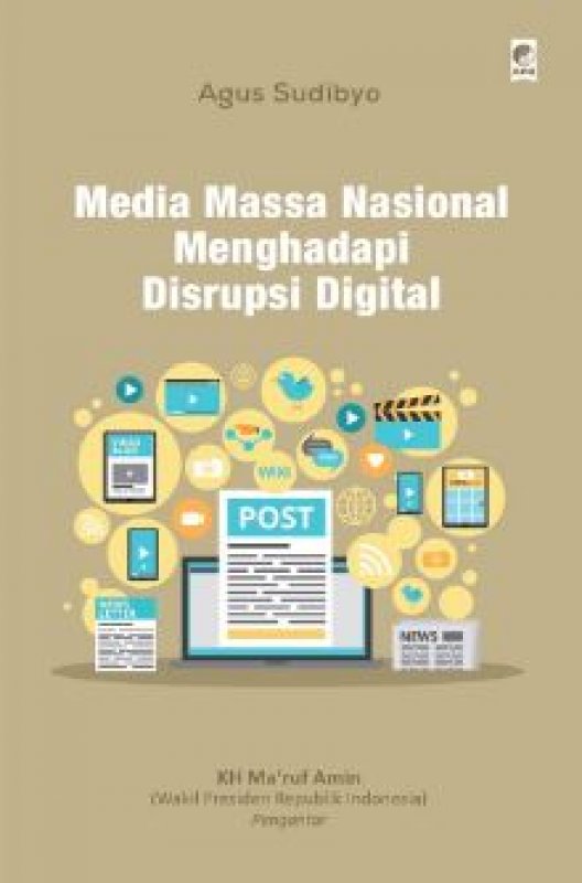 Cover Buku Media Massa Nasional Menghadapi Disrupsi Digital