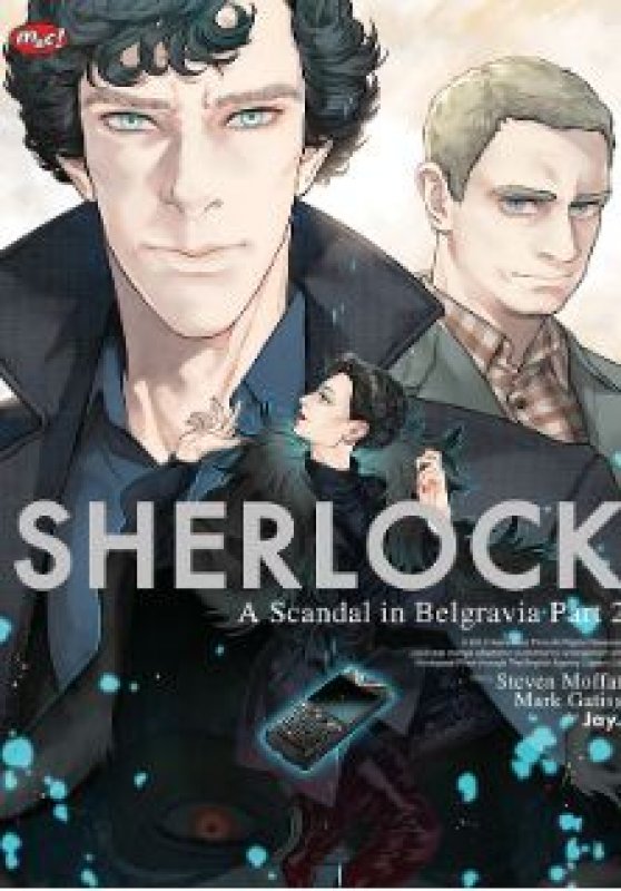 Cover Belakang Buku Sherlock : A Scandal in Belgravia Part 2