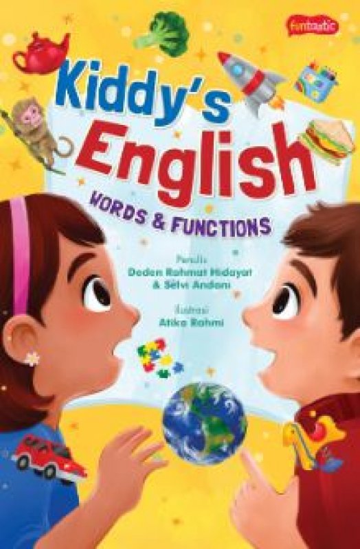 Cover Belakang Buku Kiddy’s English : Words and Functions
