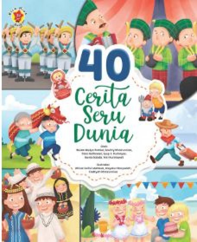 Cover Belakang Buku 40 Cerita Seru Dunia