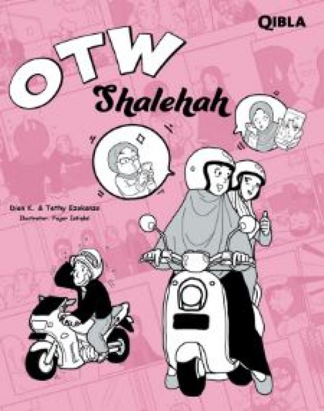 Cover Belakang Buku Komik Otw Shalehah