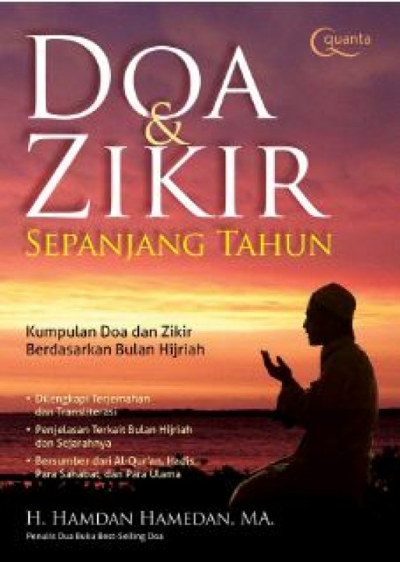 Cover Buku Doa dan Zikir Sepanjang Tahun ( Quanta ) 