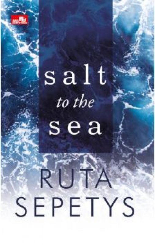 Cover Belakang Buku Salt to the Sea (New Edition)