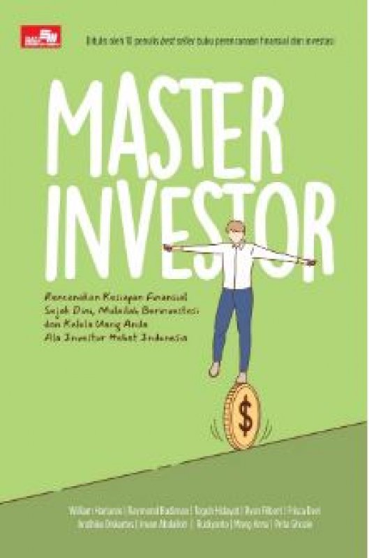 Cover Belakang Buku Master Investor  ( Elex ) 