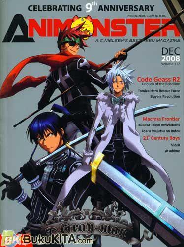 Cover Buku Animonster #117 - Desember 2008
