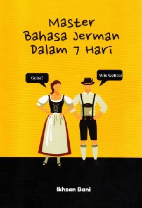Cover Belakang Buku Master Bahasa Jerman Dalam 7 Hari ( Cover baru  ) 