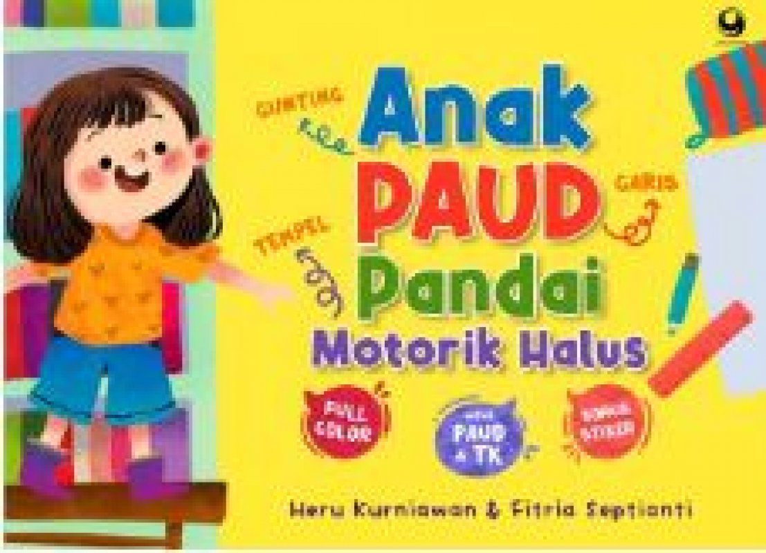 Cover Belakang Buku Anak PAUD Pandai Motorik Halus  ( Grasindo ) 