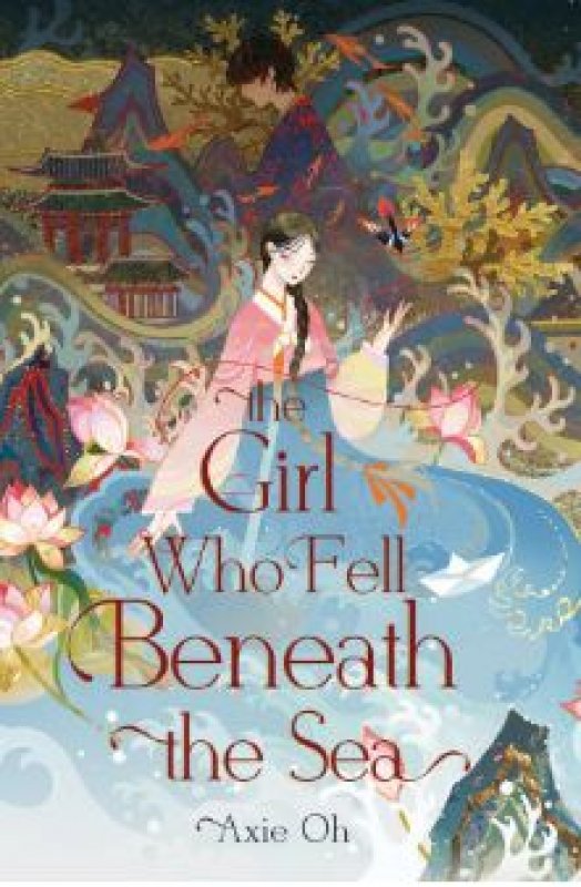 Cover Belakang Buku The Girl who Fell Beneath the Sea