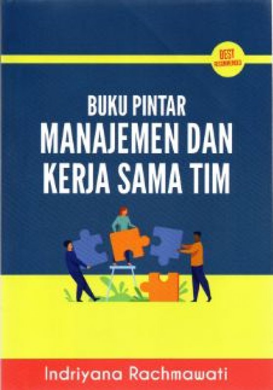Cover Belakang Buku Buku Pintar Manajemen Dan Kerja Sama Tim