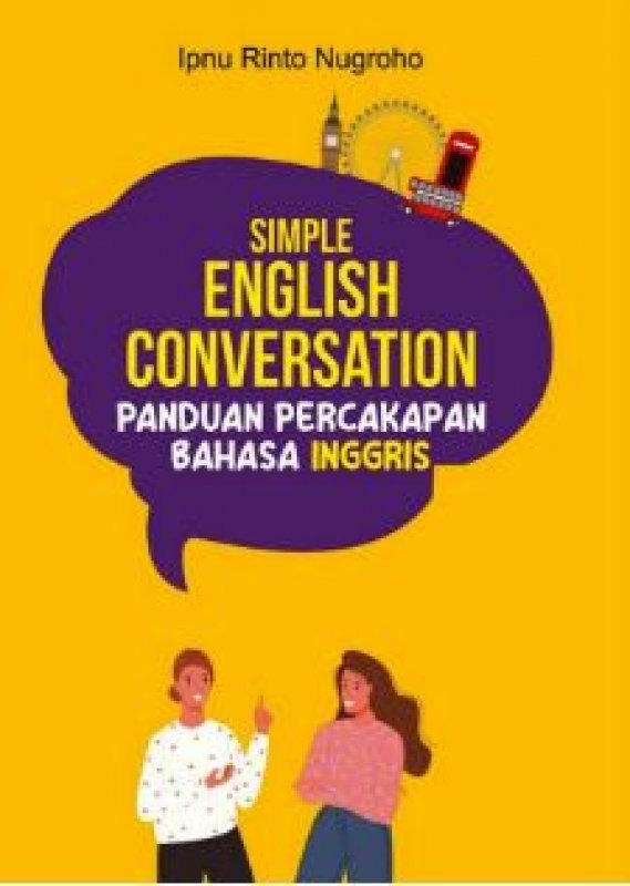 Cover Belakang Buku Simple English Conversation: Panduan Percakapan Bahasa Inggris