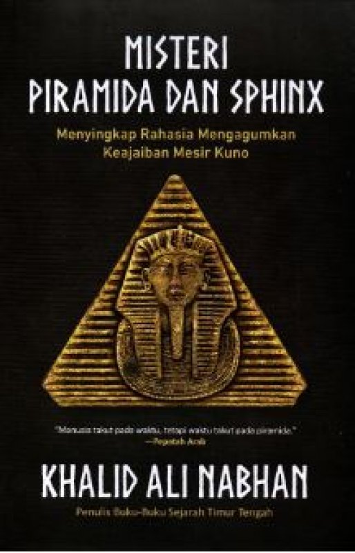 Cover Belakang Buku Misteri Piramida Dan Sphinx