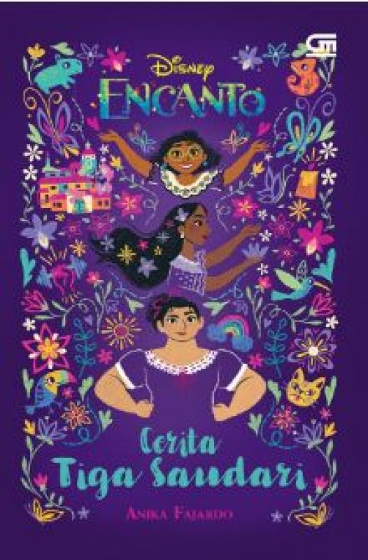 Cover Belakang Buku Disney: Encanto: Cerita Tiga Saudari