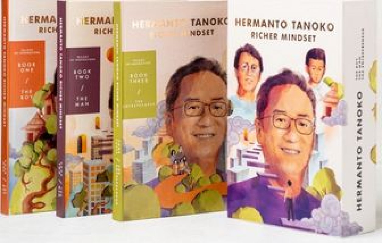 Cover Buku Trilogy of Inspirations Hermanto Tanoko Richer Mindset