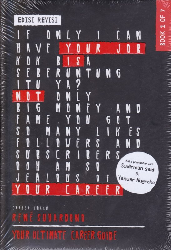 Cover Buku Your Job is Not Your Career : Your Ultimate Career ( Edisi Revisi dan diperbarui ) 