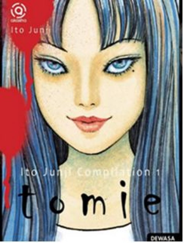 Cover Belakang Buku Akasha : Ito Junji Compilation 1 - Tomie