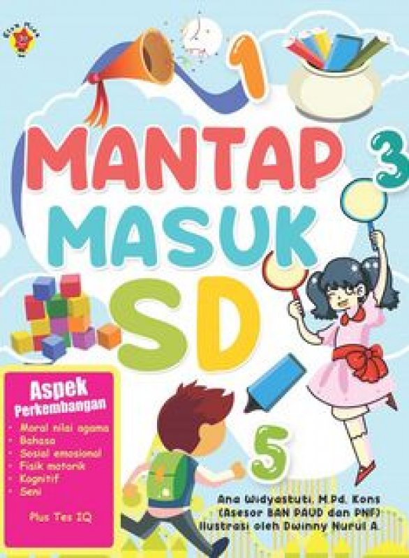 Cover Belakang Buku Mantap Masuk SD ( Elex ) 