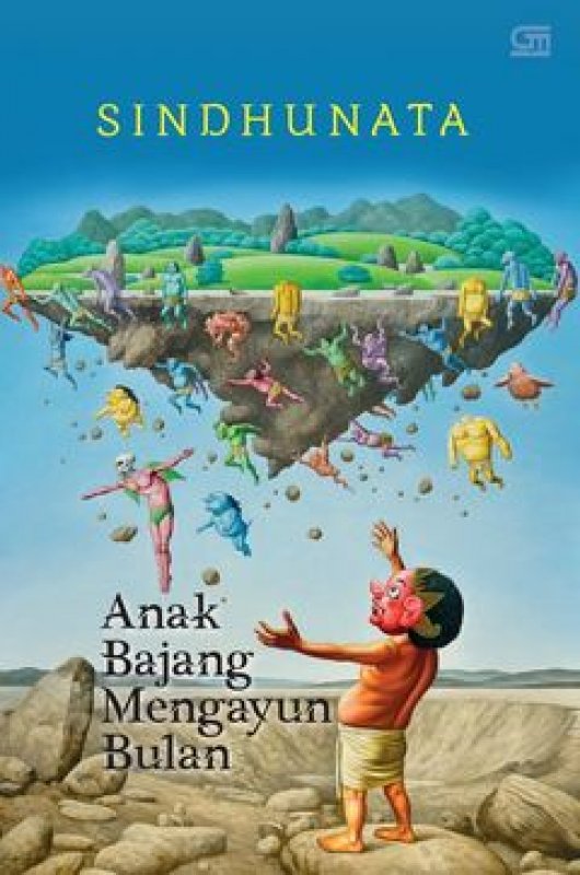 Cover Buku Anak Bajang Mengayun Bulan