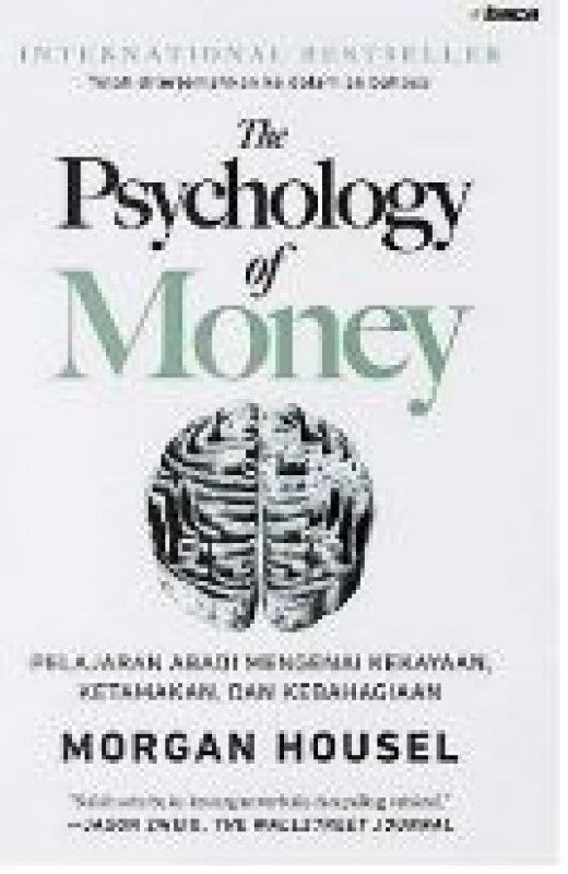 Cover Belakang Buku The Psychology of Money ( Hard Cover ) 