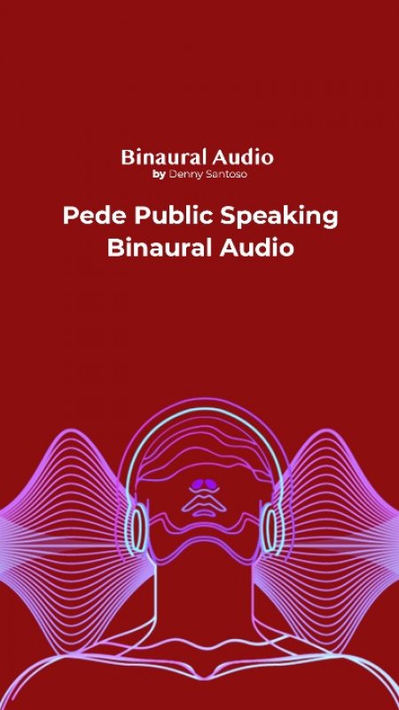 Cover Buku Pede Public Speaking Binaural Audio