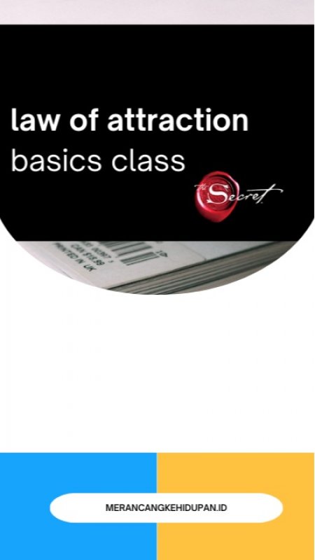 Cover Buku Law of Attraction (LOA) - Basic