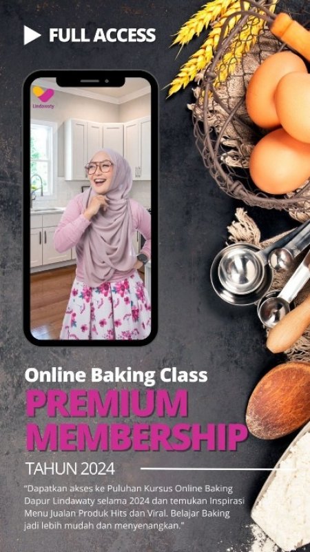 Cover Buku Premium Membership Dapur Lindawaty PU