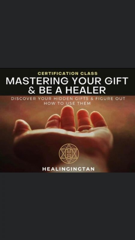 Cover Buku Master Your Gift & Be A Healer
