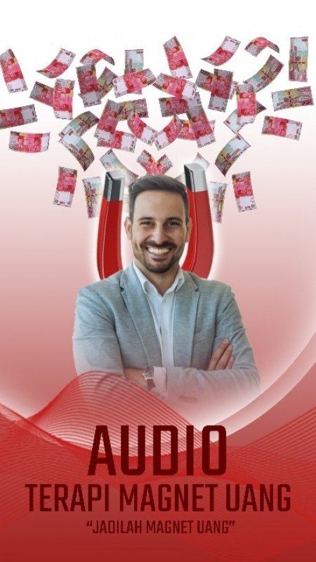 Cover Buku Audio Terapi Magnet Uang