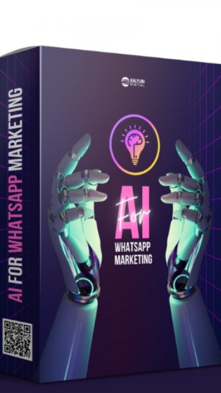 Cover Buku AI For Whatsapp Marketing