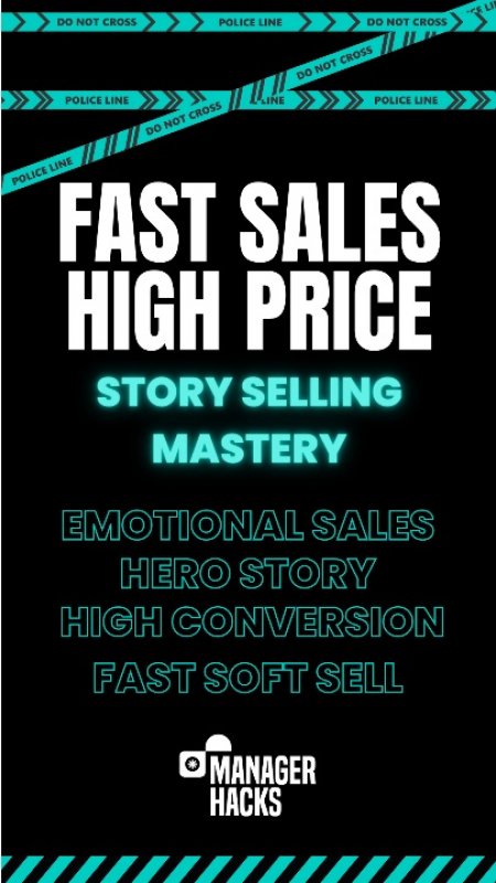 Cover Buku Fast Sales  High Price with Story Selling