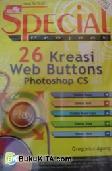 Cover Buku Spesial Project 26 Kreasi Web Buttons Dengan Photoshop CS