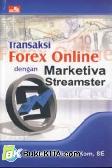 Cover Buku Transaksi Forex Online dengan Marketiva Streamster