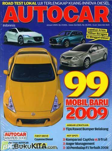 Cover Buku Autocar #104 - Januari 2009