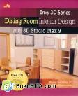 Cover Buku Envy 3D Series : Elegance Living Room with AutoCAD 2008 & 3D Studio Max 9