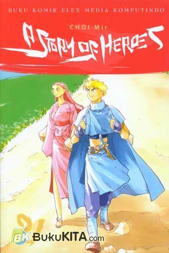 Cover Buku A Story of Heroes #21