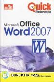 Cover Buku Quick Reference: Microsoft Office Word 2007