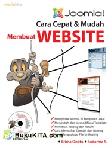 Cover Buku JOOMLA : CARA CEPAT & MUDAH MEMBUAT WEBSITE