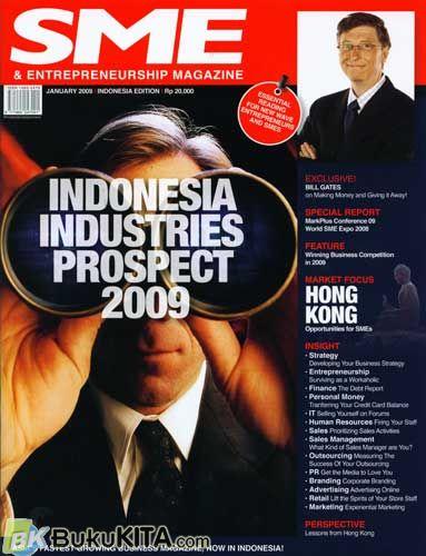 Cover Buku SME & Entrepreneurship Magazine - Januari 2009