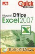 Cover Buku Quick Reference : Microsoft Excel 2007