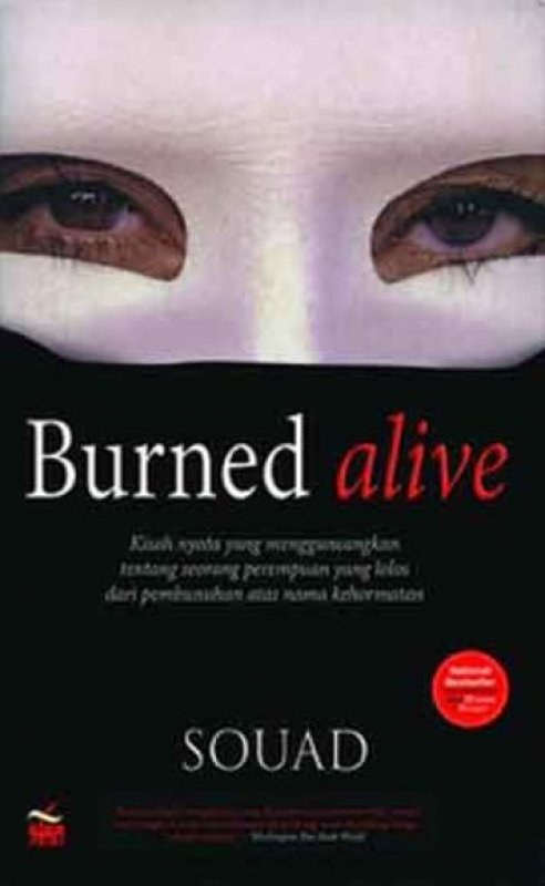 Cover Buku Burned alive