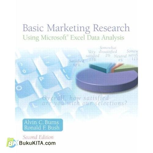 Cover Buku Basic Marketing Research Using Microsoft Excel Data Analysis 2e