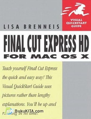 Cover Buku Final Cut Express HD for Mac OS X