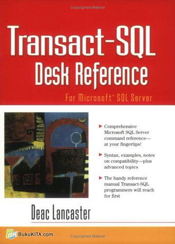 Cover Buku Transact SQL desk reference