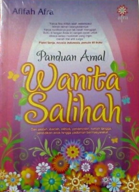 Cover Buku Panduan Amal Wanita Salihah